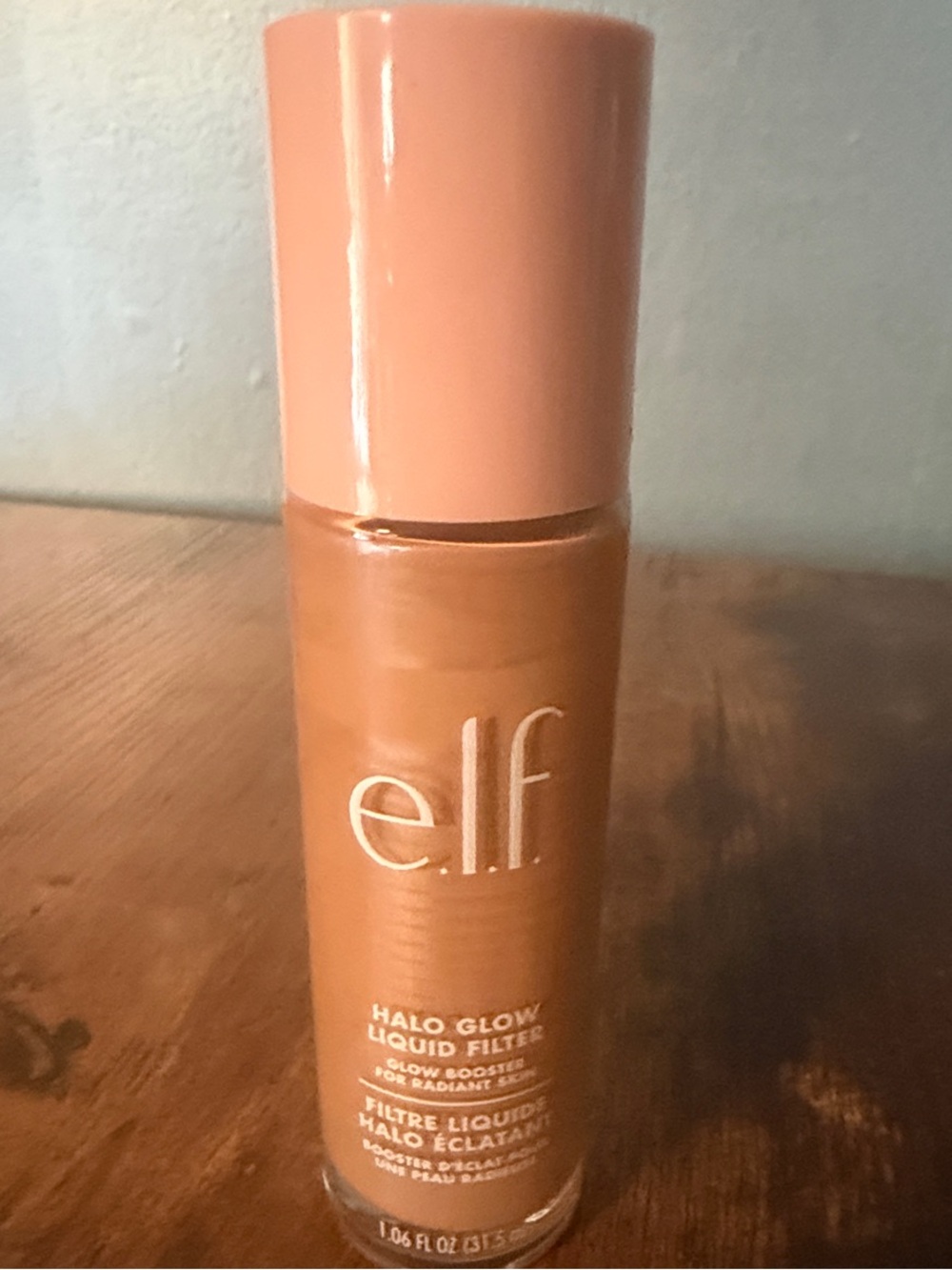 e.l.f. Halo Glow Liquid Filter - Glow Booster- Shade 4 Medium - 1.06 fl oz
